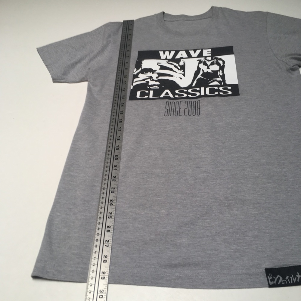 Pink Dolphin Gray Shirt Logo Street Hip Hop Japan - Picture 5 of 8